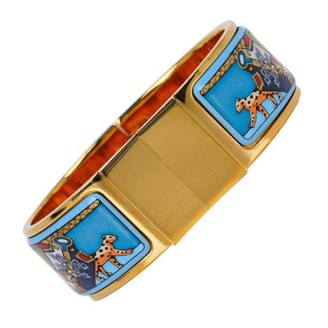 hermes bracelet pre owned|Hermes vintage enamel bracelet.